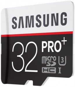 Alte carduri miniatura de mare viteza - Samsung Micro SDHC PRO 32 GB - UHS-I+