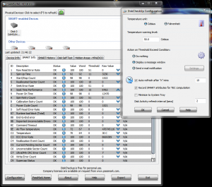 Alte programe de diagnosticare ale hardului - PassMark DiskCheckup -- Configurare