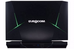 Cel mai puternic laptop realizat vreodata - EUROCOM Sky X9W - vedere din spate