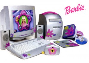 Computere cu infatisare cel putin ciudata - Barbie PC