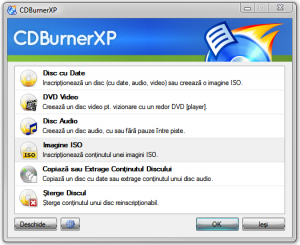 Cum sa inscriptionezi un DVD cu CDBurnerXP