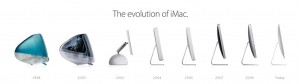 Sisteme AiO produse de Apple - Evolutia iMac